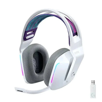 Logitech G733 Lightspeed Wireless Gaming Headset With SUSpension Headband, Lightsync Rgb, Blue Vo!Ce Mic Technology And Pro-G Audio Drivers