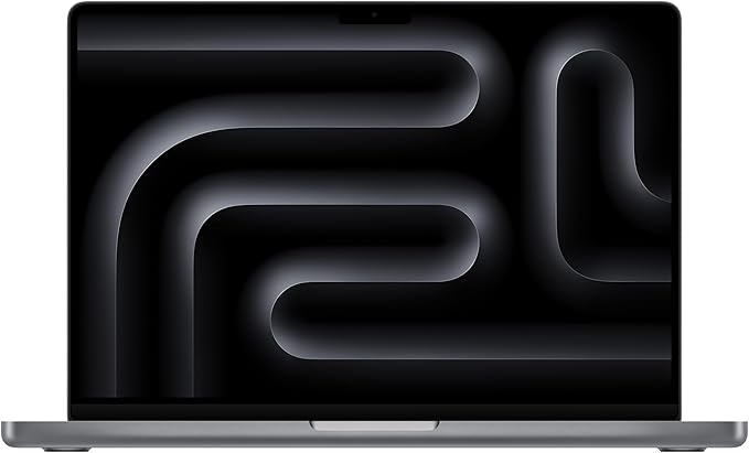 Apple 2023 MacBook Pro (14-inch, Apple M3 chip with 8‑core CPU and 10‑core GPU, 8GB Unified Memory, 512GB) - Space Gray; English