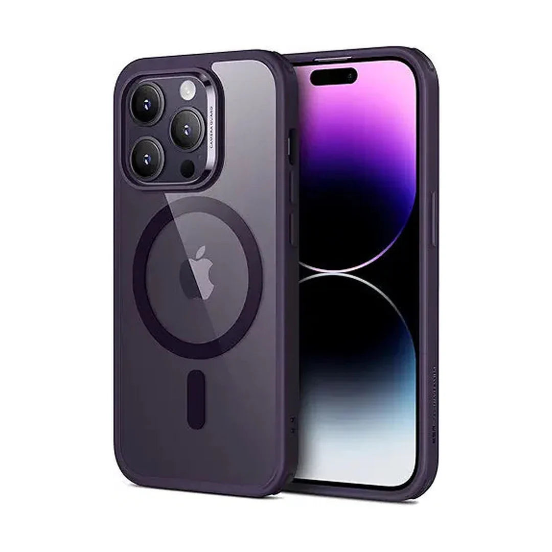 ESR for iPhone 14 Pro Max Case, Magnetic Clear Case Compatible with MagSafe, Shockproof Military-Grade Protection, Classic Hybrid Magnetic Case for iPhone 14 Pro Max 6.7 inch, Clear