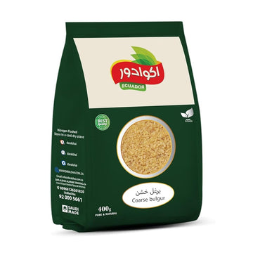ECUADOR Coarse bulgur 400 grams, Pack of 1