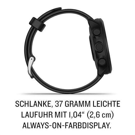 Garmin Forerunner 55, GPS Running Watch with Daily Suggested Workouts, Up to 2 Weeks of Battery Life, Black