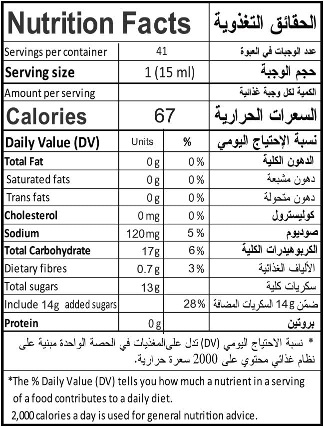 Indofood Kecap Manis Sweet Soy Sauce, 625Ml - Pack Of 1 V2200