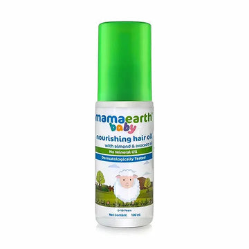 MAMAEARTH Nourishing Hair Oil For Babies, 100 ml
