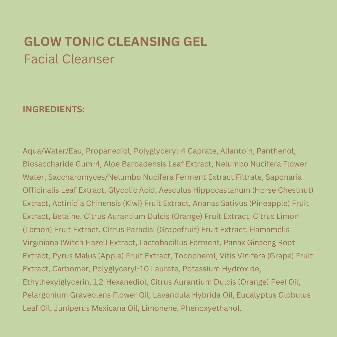 Pixi Beauty, Skintreats, Glow Tonic Cleansing Gel, 4.57 fl oz (135 ml)
