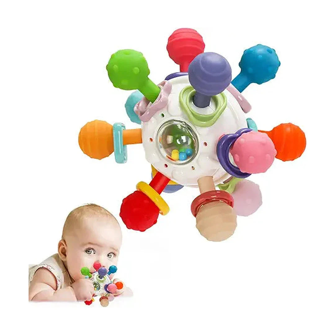 TOHIBEE Baby Montessori Sensory Toys for 0-6 6-12 Months, Food Grade Teething Toys for Babies 0 3 6 9 12 18 Months, Newborn Infant Learning Developmental Toys Gifts for 1 2 Year Old Boys Girls