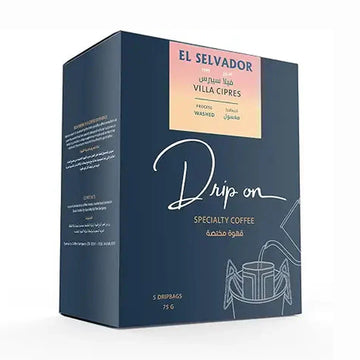 Drip on Specialty Coffee Drip Bags - Ground Beans 75 g - Uganda