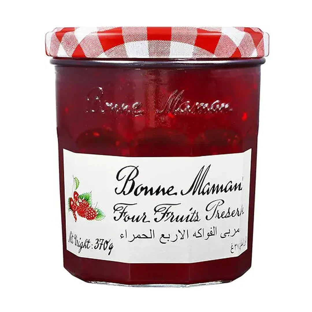 Bonne Maman Four Fruits Jam, 370 g
