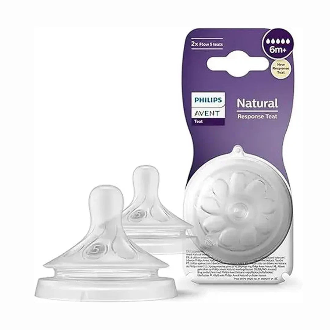 Philips Avent Natural Response, T5, 2 Feeding BottlesTeat