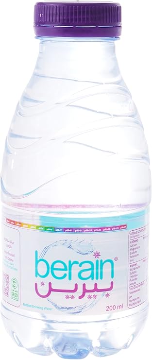 Berain Water Bottle 24×200 ml- Pack of 1