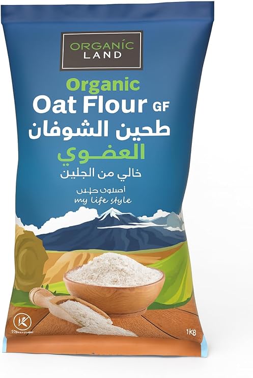 Organic Land Organic Oat Flour 1000 g