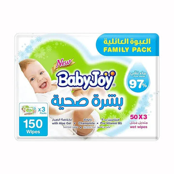 Babyjoy Healthy Skin, 3X50, 150 Baby Wet Wipes