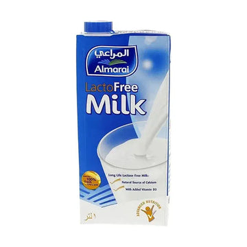 Almarai Uht Lactose-Free Milk Tetra Pack, 1 liter - Pack of 1