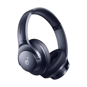 soundcore by Anker Q20i Hybrid Active Noise Cancelling Foldable Headphones, Wireless Over-Ear Bluetooth, 41H Long ANC Playtime, Hi-Res Audio, Big Bass, Customize via an App, Transparency Mode