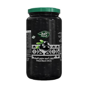 Al Jouf Black Olive Pitted, 500 g