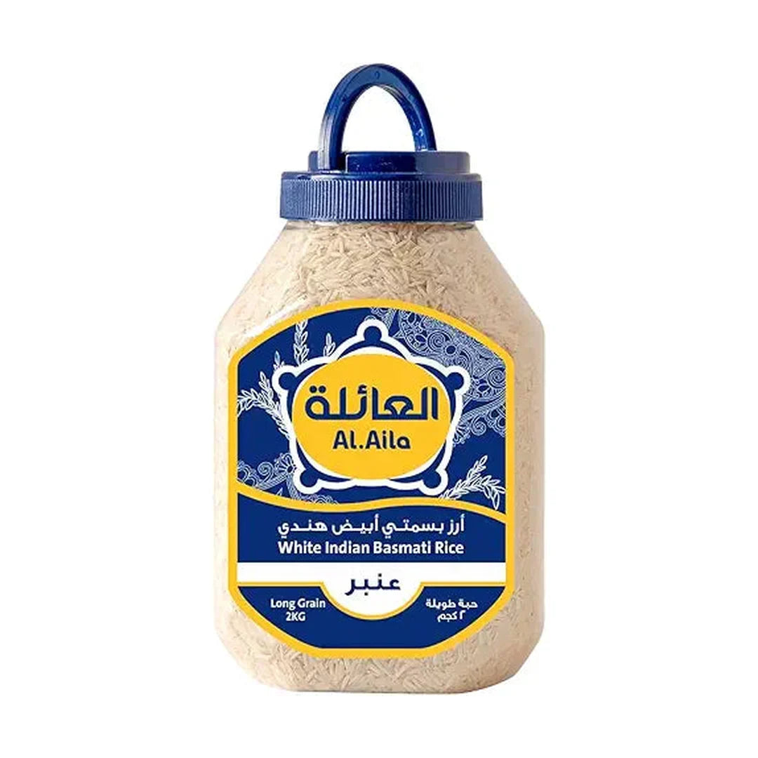 Al Aila Indian White Basmati Rice - 2kg