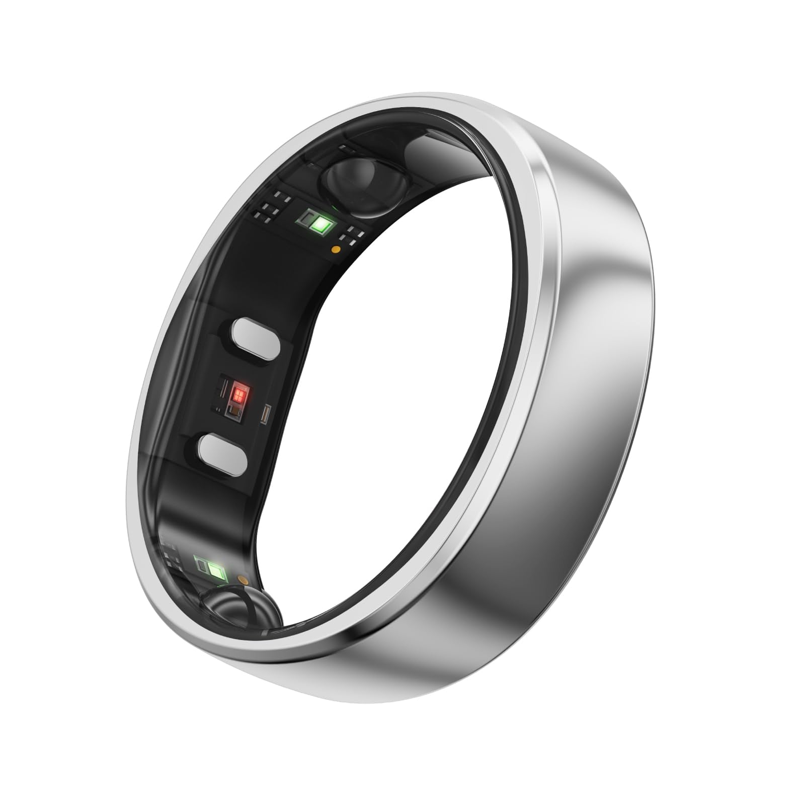 RingConn Gen 2, World’s First Smart Ring with Sleep Apnea Monitoring, No APP Subscription, 12-Day Battery Life, Stress/Heart Rate/Women's Health Tracker, Android & iOS Compatible (Black, Size 6)