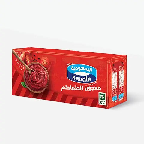 Saudia Tomato Paste, 8 x 135g | Rich & Thick Consistency | Perfect for Sauces, Soups & Cooking