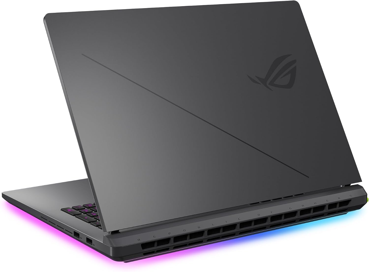 ASUS ROG Strix G18 Gaming Laptop, Intel Ultra 9-275HX, 32 GB DDR5 RAM, 4 TB PCIe SSD, 18" 2.5K (2560x1600) 240Hz Nebula Display, N-vidia G-Force RTX 5070Ti, 4-Zone RGB Keyboard, W11 Pro, Eclipse Gray