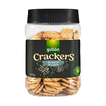 GULLON CRACKERS QIUNOA & CHIA 250G (Pack of 2)