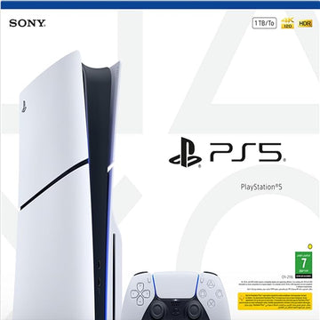 PlayStation 5 Slim Blu-ray Disc Edition Console (KSA Version), 2 Year Manufacturer Warranty