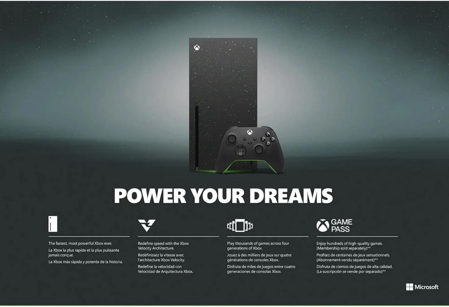 Xbox Series X 2 TB Disc Drive Galaxy Black Special Edition Bundle Includes Special Edition Wireless Controller