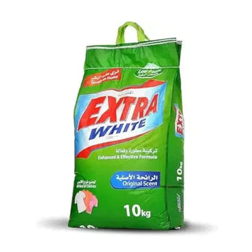 Extra White Detergent Powder Original scent, 10kg