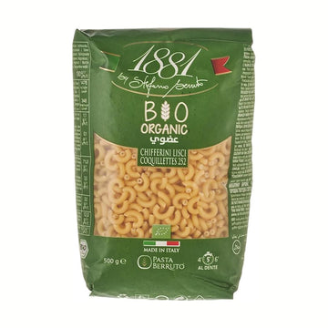 Pasta Berruto 1881 Organic Chiffrini Lisci252 500g