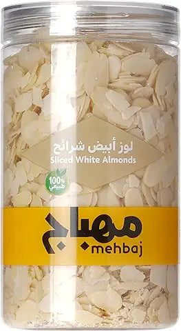Almehbaj White Sliced Almonds, 175 g