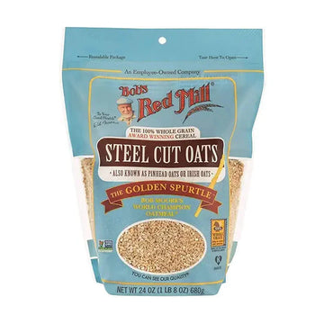 Bob's Red Mill, Steel Cut Oats, Whole Grain, 24 oz (680 g)