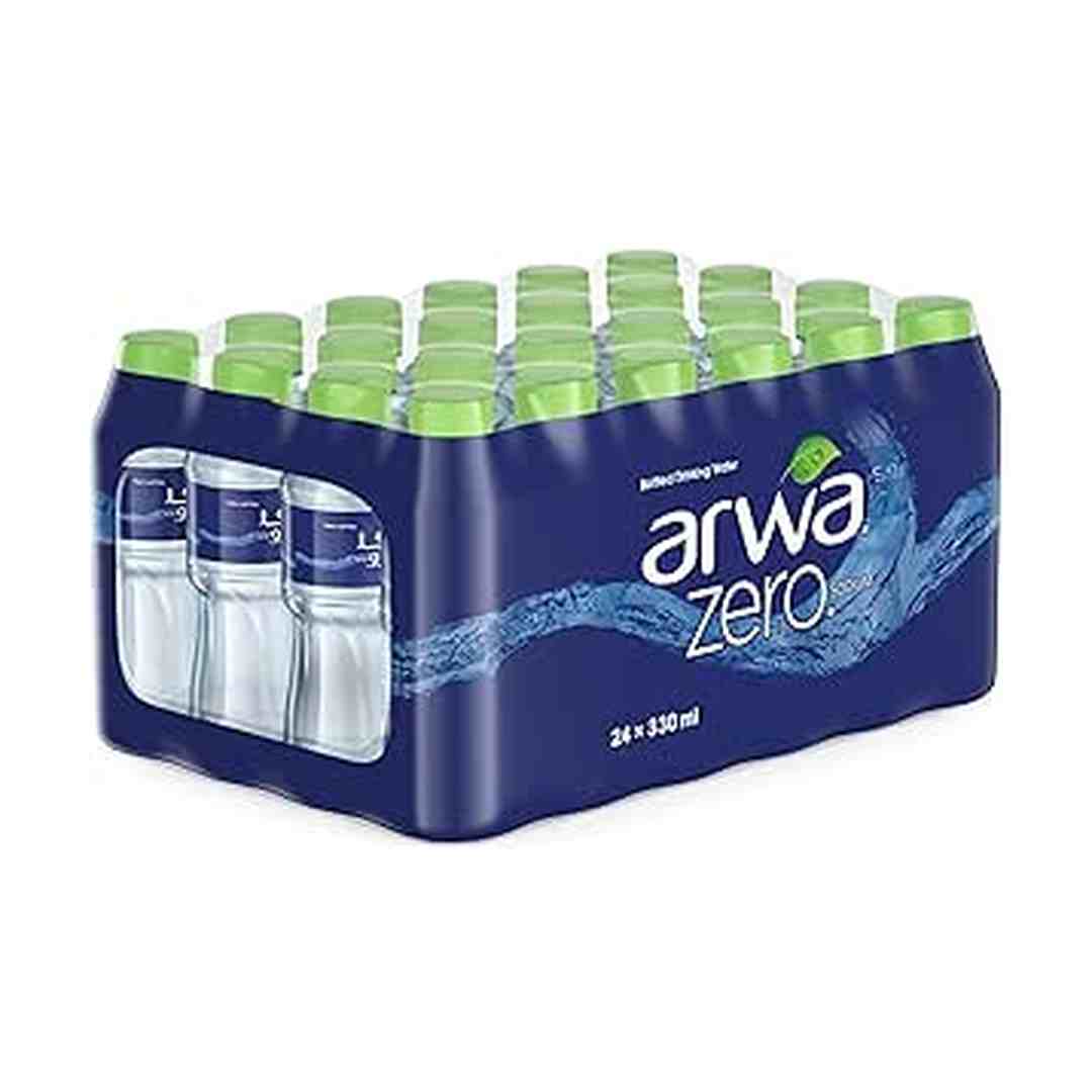 Arwa Zero water 330ml PET - pack of 24 Package