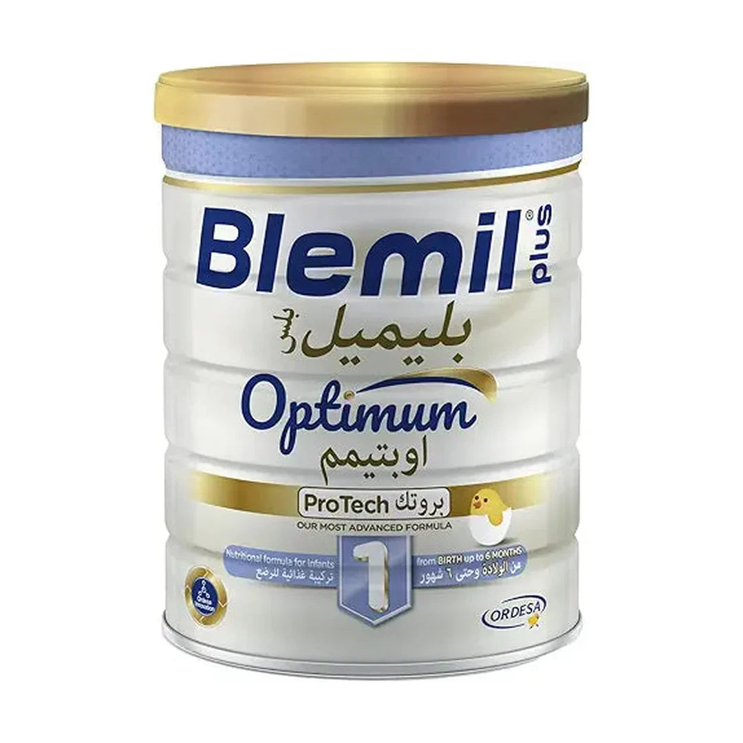 Blemil PlUS 1 Optimum Protech Nutritional Formula Cow's Milk Powder For Infant From 1 Up To 6 Months 800 G, White