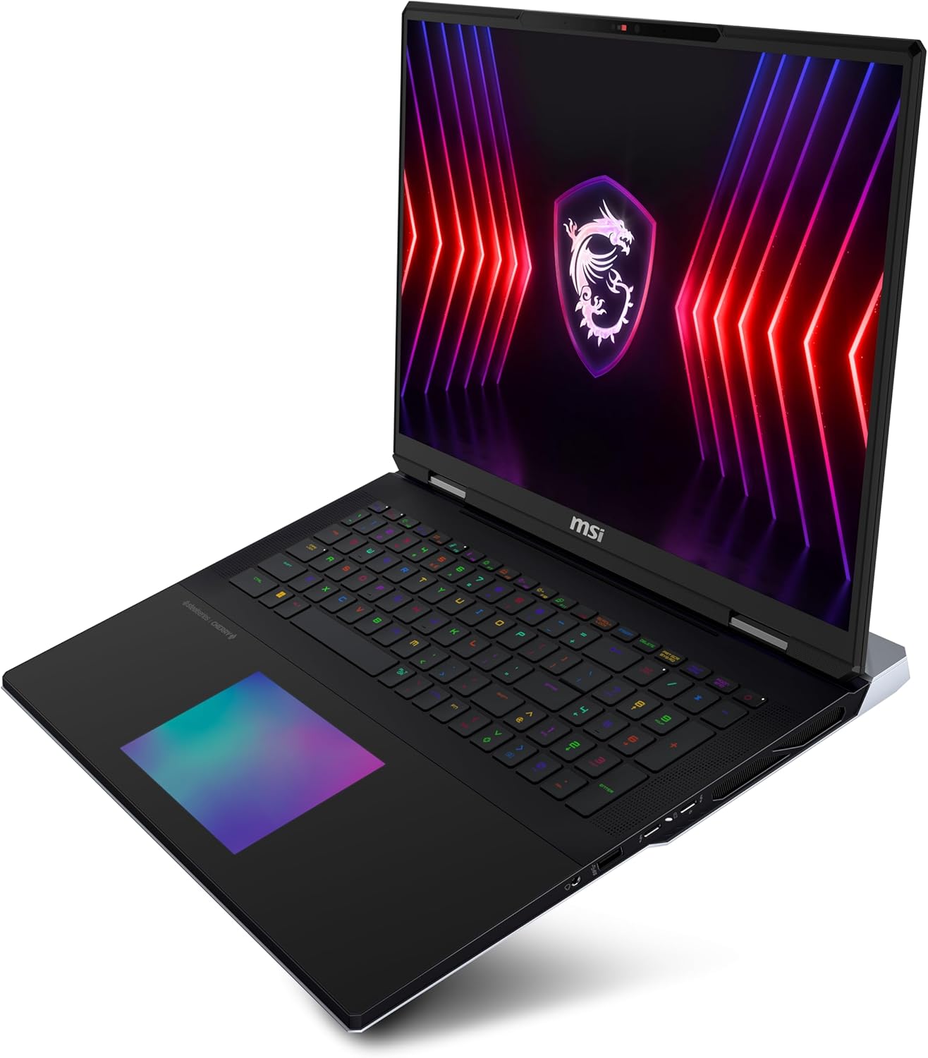 MSI Titan 18 HX 1” 120Hz MiniLED UHD+ Gaming Laptop: Intel Core i9-14900HX, NVIDIA Geforce RTX 4090, 128GB DDR5, 4TB NVMe SSD, 2X Thunderbolt 4, Cooler Boost 5, Win 11 Pro: Black A14VIG-036US