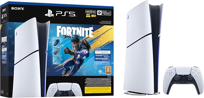 PlayStation 5 Digital Edition Console 825 GB - Fortnite Flowering Chaos Bundle (KSA version) 2 year warranty