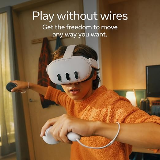 Meta Quest 3— 512GB – 3-Month Trial of Meta Quest+ Included — All-in-One Headset