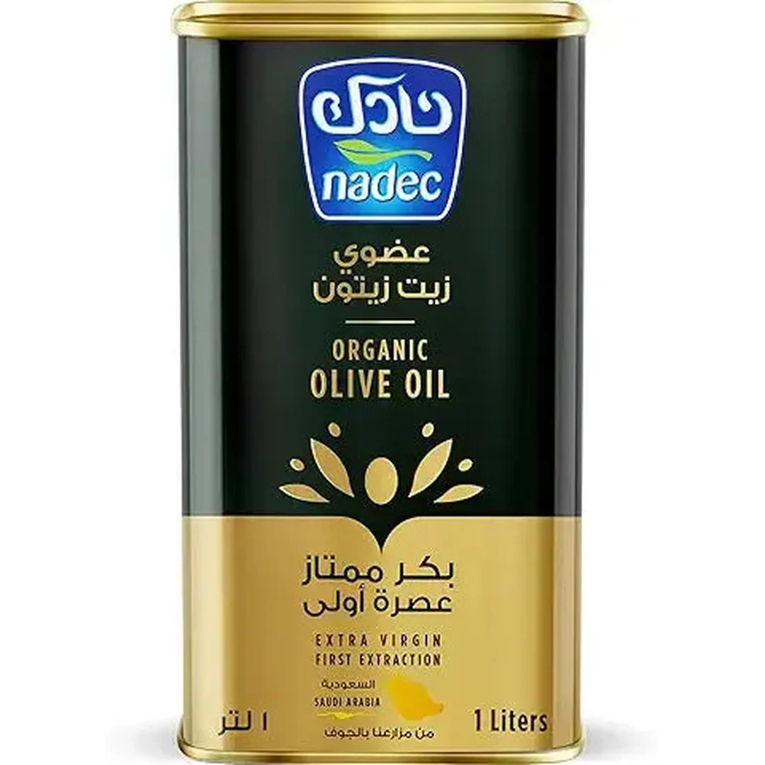 Nadec Organic Extra Virgin Olive Oil, 1 Ltr