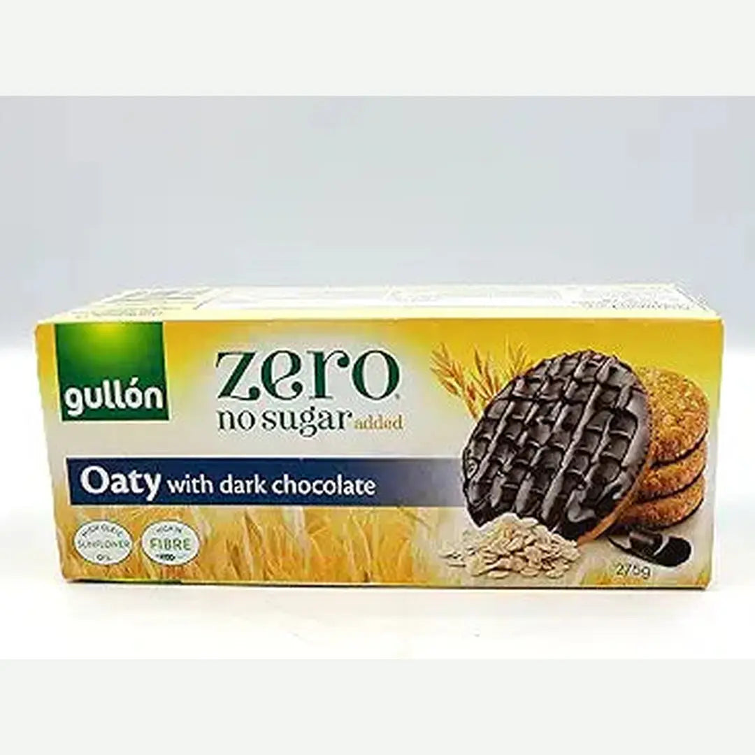 Gullon ZERO No Added Sugar OAT DARK CHOCLATE Biscuits 275G