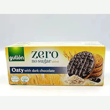Gullon ZERO No Added Sugar OAT DARK CHOCLATE Biscuits 275G