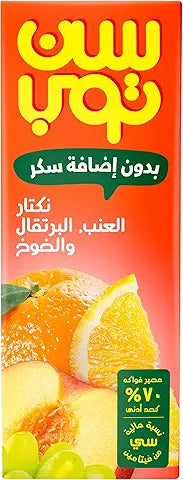 Suntop Orange & Peach no added sugar 18x180 ml