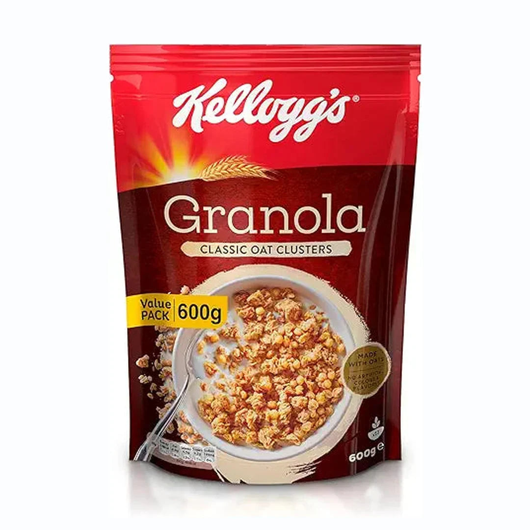 Kellogg's Crunchy Muesli Classic, 600 gm, Brown