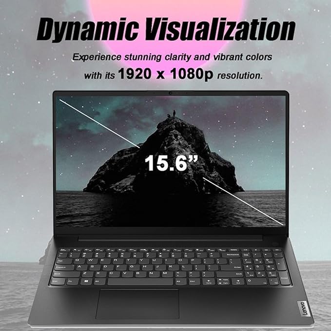 Lenovo V15 Gen 4 Business Laptop, 15.6" FHD Display, Intel Core i5-13420H (Beat i7-1355U), HDMI, RJ45, Webcam, Numeric Keypad, Wi-Fi, Windows 11 Pro, Black (16GB RAM | 512GB SSD)