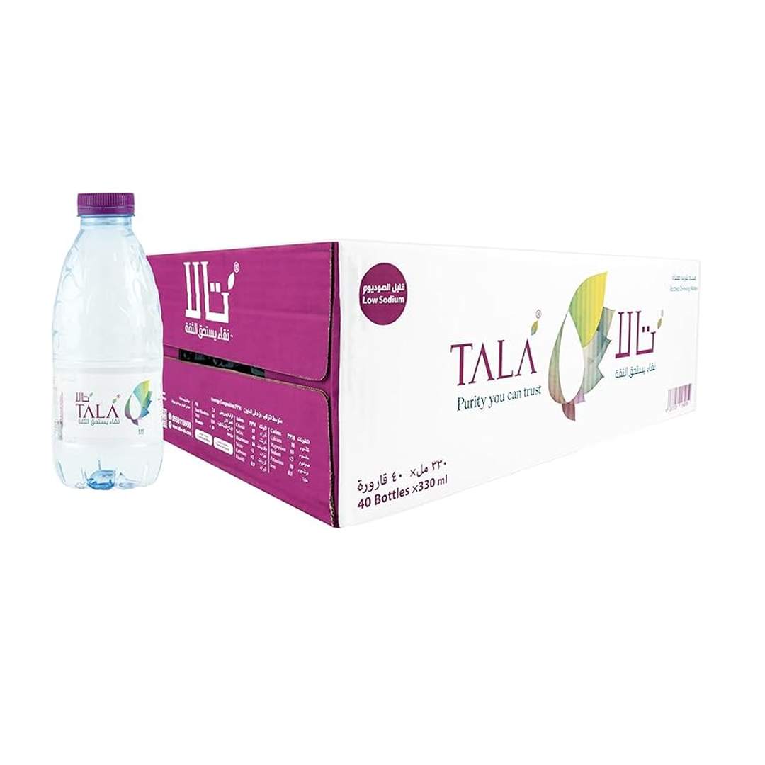 Tala Water Bottle 330 ml, 40-Pack