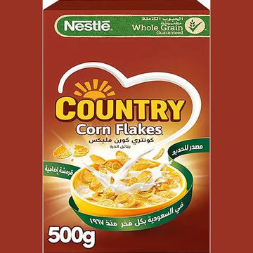 Nestlé Whole Grain Corn Flakes Cereal, 500g - Pack of 1
