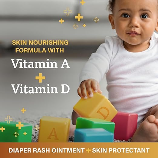A+D Original Diaper Rash Ointment, Skin Protectant With Lanolin and Petrolatum, (Packaging May Vary) Cream 16 Ounce (Pack of 1)