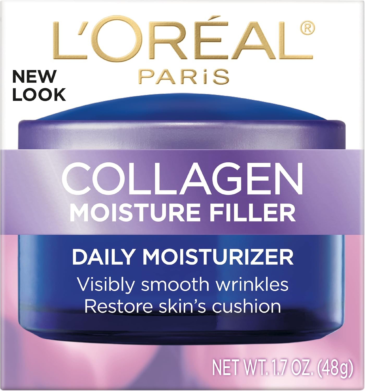 L'Oreal Paris Collagen Moisture Filler Day/Night Cream, 1.7-Fluid Ounce