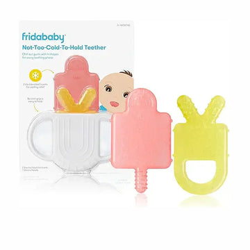 FridaBaby Not-Too-Cold-to-Hold BPA-Free Silicone Teether for Babies by Frida Baby