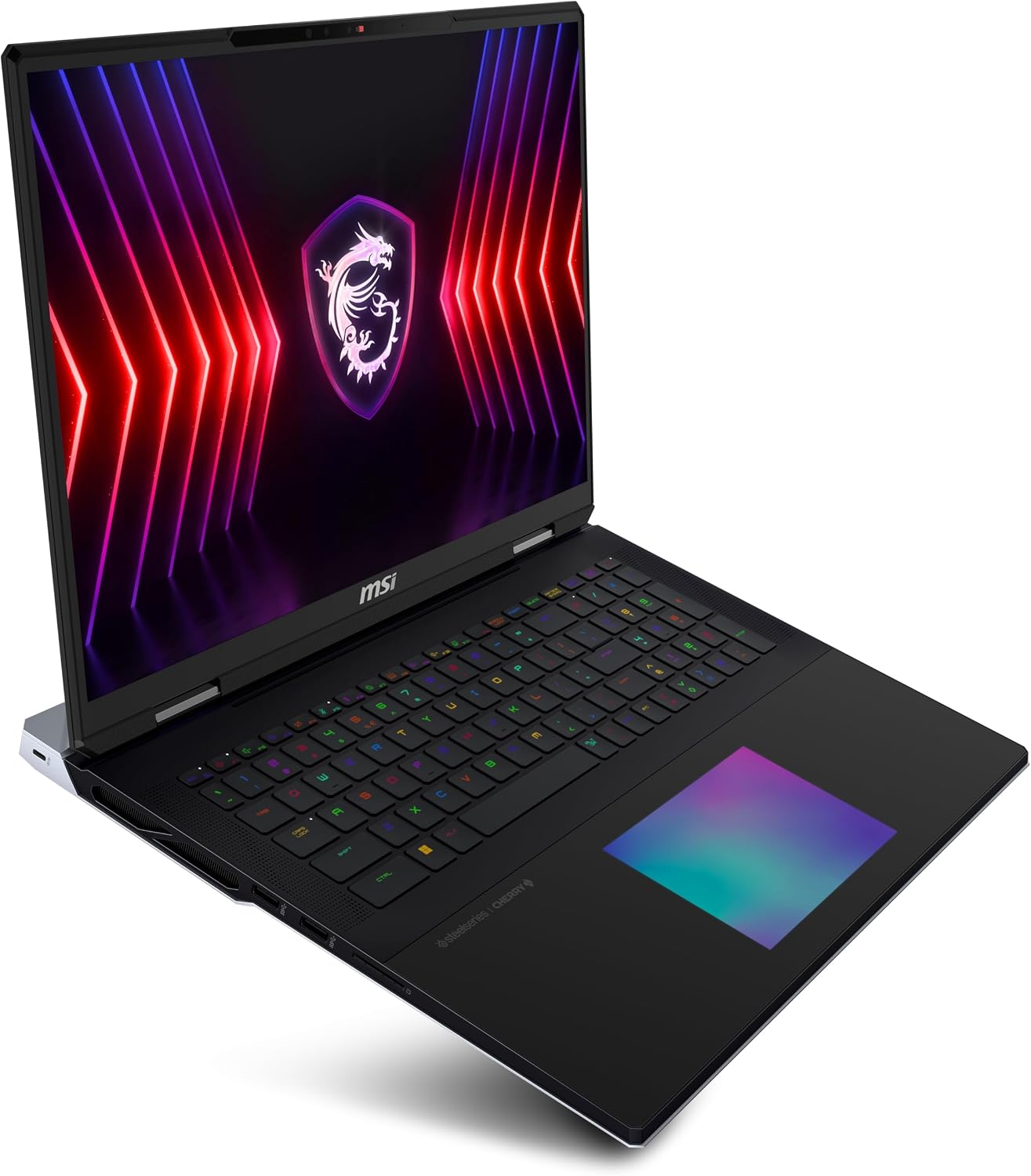 MSI Titan 18 HX 1” 120Hz MiniLED UHD+ Gaming Laptop: Intel Core i9-14900HX, NVIDIA Geforce RTX 4090, 128GB DDR5, 4TB NVMe SSD, 2X Thunderbolt 4, Cooler Boost 5, Win 11 Pro: Black A14VIG-036US