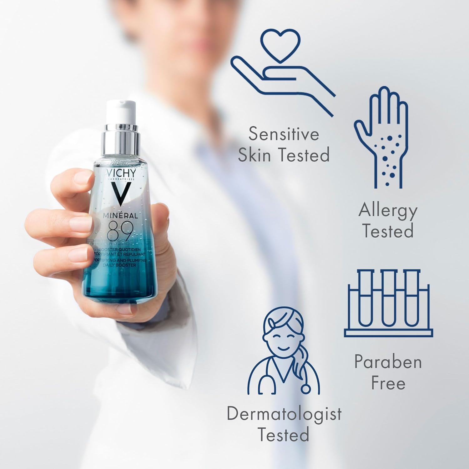 Vichy Mineral 89 Probiotic Fractions Regenerating and Repairing Serum With Niacinamide 30ml
