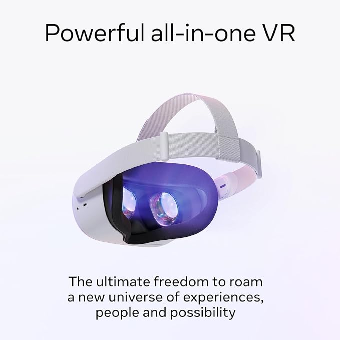META Quest 2 — Advanced All-In-One Virtual Reality Headset — 128 GB