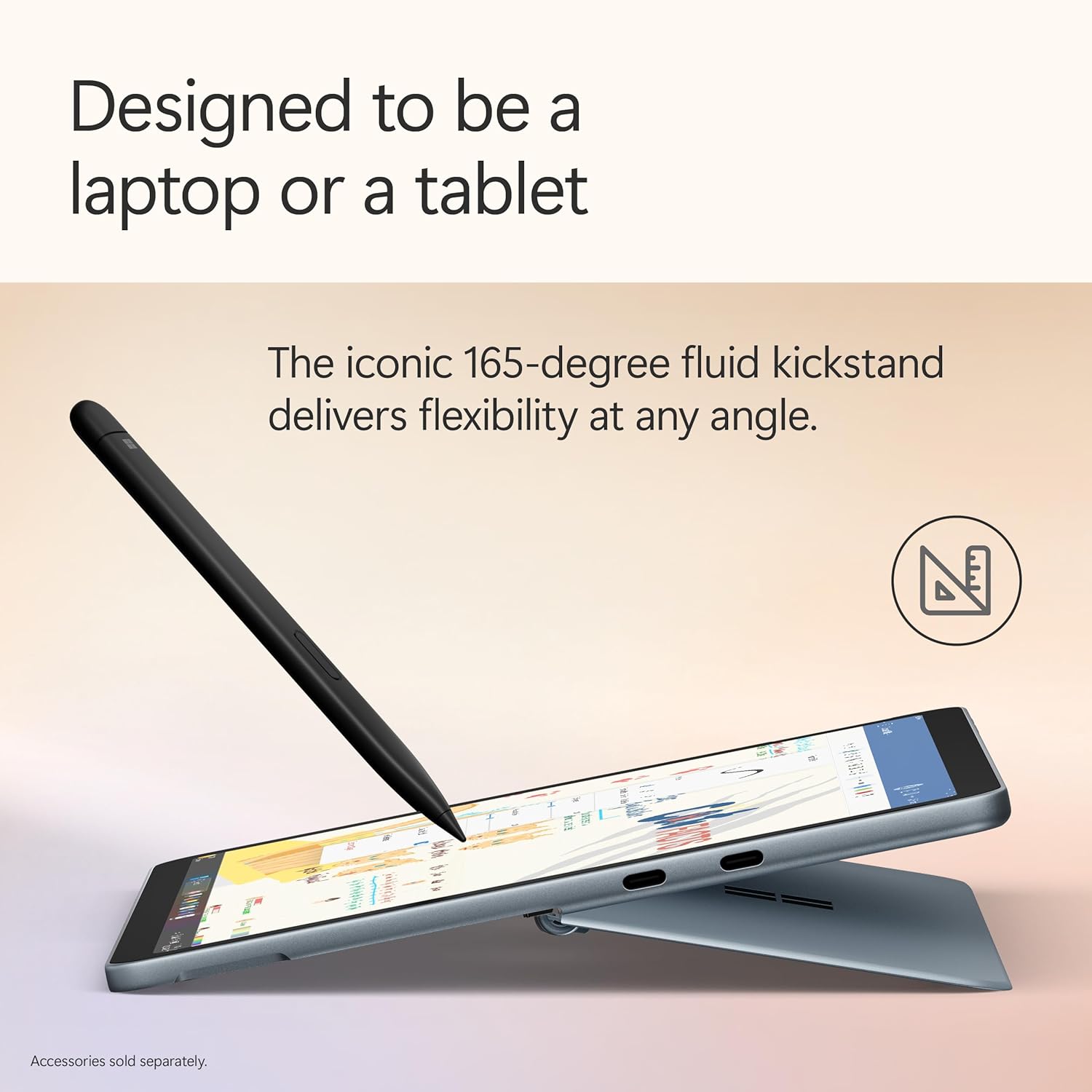 Microsoft Surface Pro 12" (Latest Version) | 8 Core | Copilot+PC | 2 in 1 | Snapdragon X Plus | 16GB RAM | 512GB SSD | Ocean | KSA Version