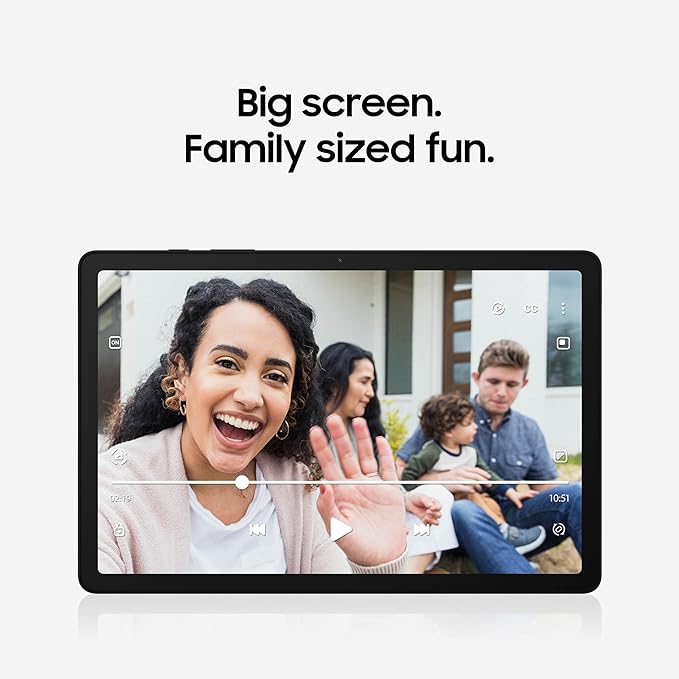 Samsung Galaxy Tab A9+ Plus 11” 128GB Android Tablet, Big Screen, Quad Speakers, Upgraded Chipset, Multi Window Display, Slim, Light, Durable, Kids Friendly Design, US Version, 2024, Graphite